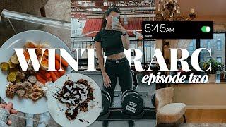 WINTER ARC EP. 2 | My pre & post gym routine, leg day workout & healthy recipes