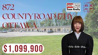 【Ottawa new listings】872 COUNTY ROAD 17 HY, L'Orignal