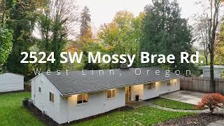 One Level Riverfront Home in West Linn ~ Video of 2524 SW Mossy Brae Rd.