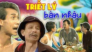 Hài VTV | TRIẾT LÝ BÀN NHẬU | Gặp nhau cuối tuần VTV | Hài VTV