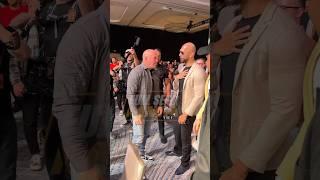  DANA WHITE MEETS ANDREW AND TRISTAN TATE
