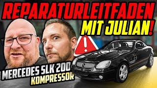 Der XXL WARTUNGSSTAU! - Mercedes Benz SLK 200K - SCHRITT für SCHRITT Reparatur mit Julian!