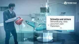 Safety Spot: SANITISIERUNGS- UND UMGEBUNGS- DESINFEKTIONSSYSTEM  (DE)