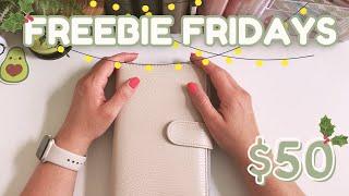  FREEBIE FRIDAY $50!! | December Week 3 | Single Income