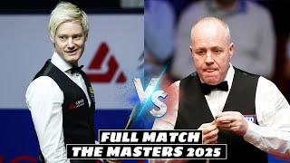 Neil Robertson vs John Higgins Full Match | The Masters Snooker 2025