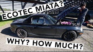 Chevy Ecotec Swapped NB Mazda Miata Track Test!