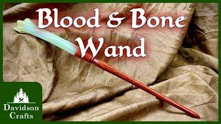 Blood and Bone Wand - Woodturning Project | Davidson Crafts