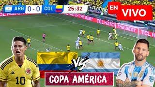   Argentina vs Colombia EN VIVO / Final Copa América 2024