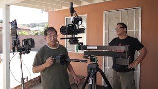 9. SOLUTIONS C-Pan Arm  A Jib/Slider Hybrid  Unboxing, Setting Up and In Production