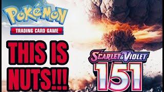 Something WEIRD is Happening With Scarlet and Violet 151 Pokemon Cards