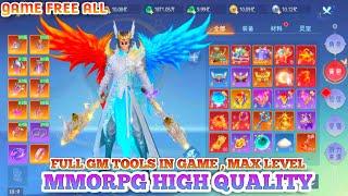 Best Graphic High Quality MMORPG - Full Gm Tools In Game  , Tutorial & Gameplay