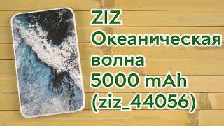 Распаковка ZIZ Океаническая волна 5000 mAh (ziz_44056)