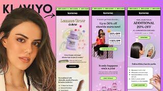 $35M+ Beauty Supplement Brand Case Study: Shopify & Klaviyo Email Designs