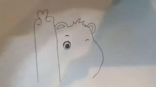 How to Draw Thanks-A-Lot Bear from Care Bears