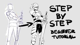 How to Draw ELDEN RING Armor in Perspective