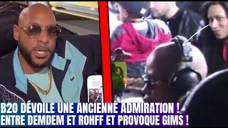 Booba dévoile une Vieille admiration entre Rohff et Demdem, être un fan de lui c'est dur !