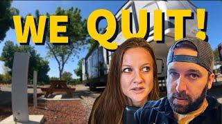 We Quit RV Life and Here's Why