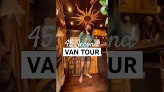 45 Second VAN TOUR!