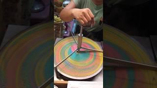 Amazing rainbow crepes with a variety of toppings