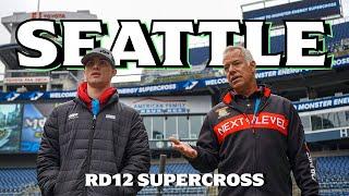 SKETCHY IN SEATTLE - Supercross Heat Race Drama /  LCQ Wild Ride - Moranz Mafia