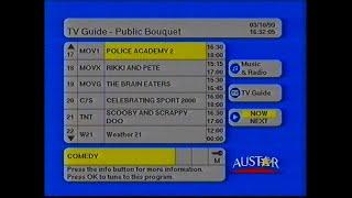 Austar - Channel Surfing and TV Guide (3.10.1999)