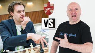 The Big Greek vs. GM Matthias Blübaum