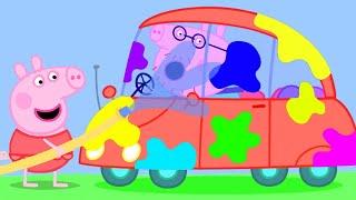 Peppa Pig Français  Lavage De Voiture Avec Peppa | Compilation Spéciale | Dessin Animé Pour Bébé