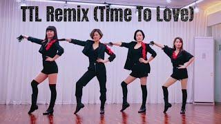 [블라썸]TTL Remix (Time To Love) Line dance ||블라썸 일요크루 #라인댄스퀸코리아부천지부