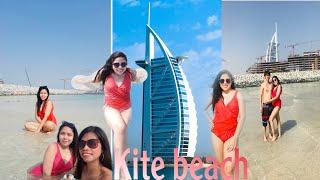 TOP BEACH IN DUBAI | KITE BEACH| Marah Mae