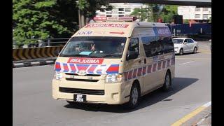 [PEACE!] Malaysian Ministry of Health ambulance responding urgently in Kuala Lumpur