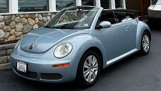 2009 VW New Beetle Convertible only 99K miles in Horizon Blue