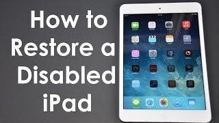 How to Fix (Forgot Passcode) Disabled iPhone / iPad iOS 12 iOS 11 iOS 10 iOS9