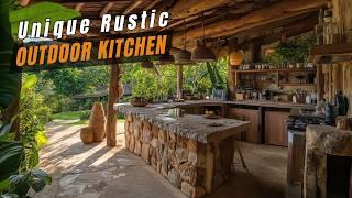 Rustic Outdoor Kitchen Ideas You May Have Never Dreamed Of