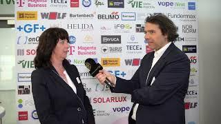 Immobilientag 2024 | Michaela Joas von TÜV Süd im Interview mit Alexander Ghezzo