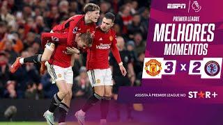 Garnacho faz dois, e Manchester United consegue virada épica contra o Aston Villa na Premier League