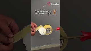 No more crooked tape lines! #smart #easy #hacks #ideas