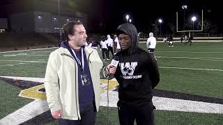 Jabari Jones Interview - Langston Hughes 2025 WR