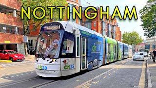 Nottingham City Centre, UK - Walking Tour and Travel Guide - 4K