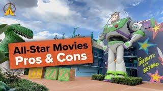 Disney's All-Star Movies Resort tour (rooms, pools, dining)