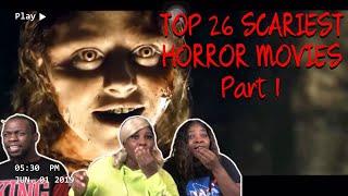 ️ | Top 26 Scariest Horror Movies - Jump Scares (Try Not To Get scared) | REACTION