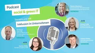 Podcast Siemens & AfB - Inklusion in Unternehmen