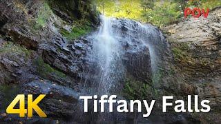 POV: Tiffany Falls Hike 4K | Ancaster, ON | Waterfall and Hike Relaxation