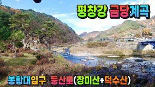 강원도 횡성부동산 평창계곡땅 평창봉황대입구 평창군토지매매 [강원 횡성이수부동산매물] #평창군대화면부동산