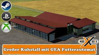 LS22 Mods | Großer Kuhstall Mit GEA Futterautomat | Farming Simulator 22 Modvorstellung