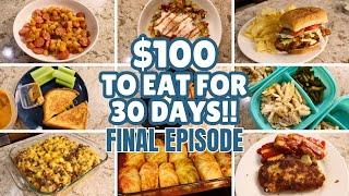 We Made It! $100 Grocery Budget for a Month! (Includes Episode Guide & Shopping List)