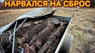 ЧУГУННЫЙ СБРОС БАТАРЕЙ! 400КГ МЕТАЛЛА ! МЕТАЛЛОКОП!