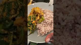 West African Vegan day of eating