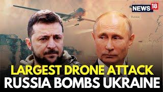 Russia Ukraine War LIVE | Russia Launches Deadly Drone Attack On Ukraine | Putin | Zelensky | N18G