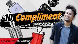 Top 10 Most Compliment getting perfumes ️‍ हिंदी में Express List! In 1 Minute | 2022 |Smell Great