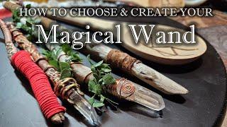 DIY Magic Wand, how to Choose, & Create Your Magic Wand,  Let's make 6 wands!Pagan Crafting